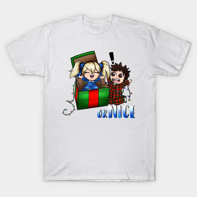 Christmas surprise (light version no blink lights) T-Shirt by PrincessCubby